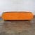 Mid 20th Century Mid-20th Century MCM Adrian Pearsall Style Gondola Sofa Orange Velveteen Fabric For Sale - Image 5 of 18