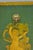 Vintage Italian Venetian Decoupage Green Gold Papier Mache Wastebasket Trash Can For Sale - Image 16 of 18