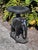 Early 20th Century Anglo-Indian Carved Ebonized Elephant Side Table For Sale - Image 14 of 15