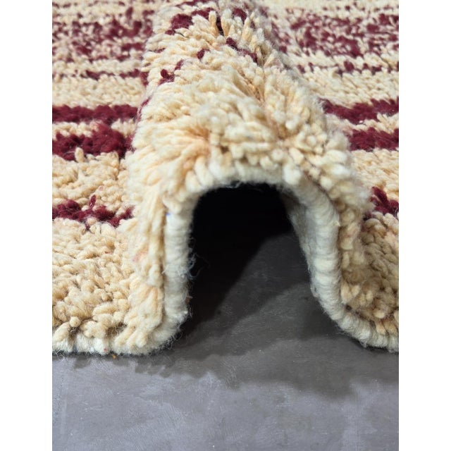 2020s Moroccan Runner Wool Rug - 9.3 X 2.7 Ft For Sale - Image 5 of 6
