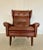 vintage danish mid-century svend skipper lounge chair in caramel brown leather introducing an exquisite piece of danish...