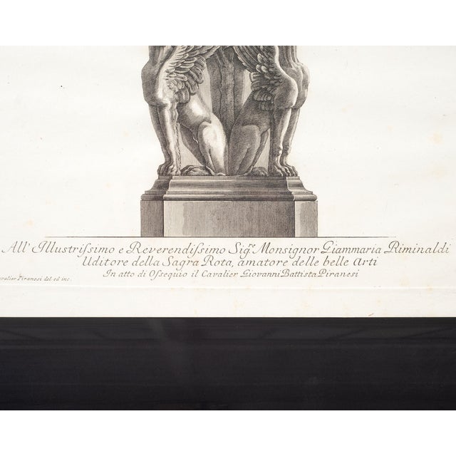 Pair of 18th Century Giovanni Battista Piranesi Framed Urn Engravings For Sale - Image 13 of 18