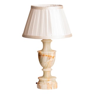 Alabaster Table Lamp by Marmo Lusso For Sale