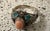 1950s 1950s Bj Beatrix Pink Coral Cloisonne Butterfly Sterling Silver Ring Size 11 For Sale - Image 5 of 6