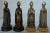 Mid 20th Century 18 Karat Gold Gilt Anri Montsalvat Chess Set For Sale - Image 9 of 13