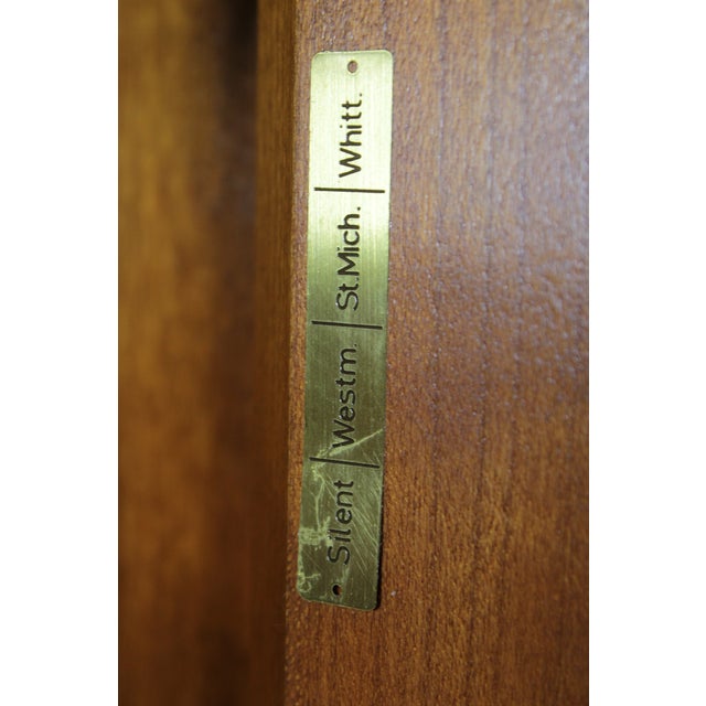 Stickley Cherry 21st Century Grandfather Clock For Sale - Image 18 of 18