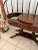Mid 20th Century Vintage Wood Planter Console Table With Spindle Back For Sale - Image 5 of 6