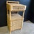 Wicker Bedside Table with Drawer, Shelf and Cupboard For Sale - Image 3 of 7