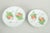 Bill Goldsmith for Limoges, Fraise, set of 5 plates. Set of five small porcelain plates decorated with strawberries and...