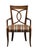 Contemporary Italian Style? Dining Arm Chair 37.5" High 22.75" Wide 23.5" Deep Seat: 20" High Arms: 25.5" High We...