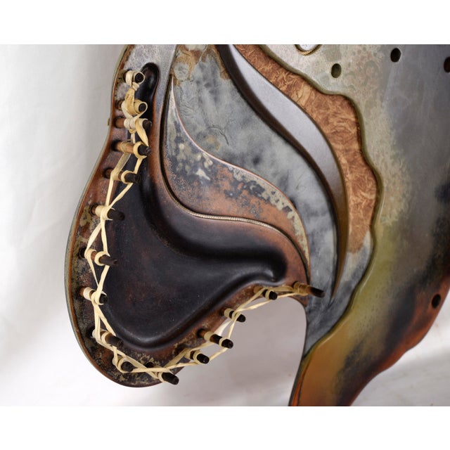 Abstract Asymmetric Totem New Age Surreal Sculpture by Mickey Kane For Sale - Image 4 of 5
