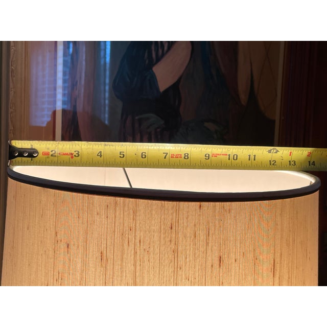 Vintage Stiffel 4-Candle Bouillotte Table Lamp & Shade For Sale - Image 11 of 13