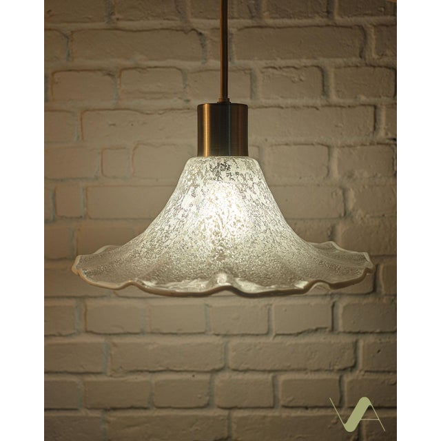 Metal German Hanging Light from Honsel Leuchten For Sale - Image 7 of 8