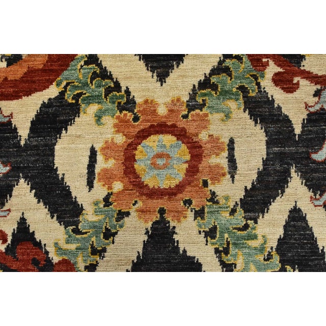 Beige Ziegler Rug 7’10” X 13′ Beige Wool Hand-Knotted Oriental Carpet For Sale - Image 8 of 12