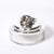 Metal Mid-Century Silver Plate & Glass Caviar Service With Sculptural Sturgeon Handle For Sale - Image 7 of 18