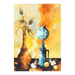 Vase and Lamp, Paul Maurice Chevalier, Painting