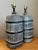 Vintage Geometric Ceramic Table Lamps - Pair For Sale - Image 4 of 12