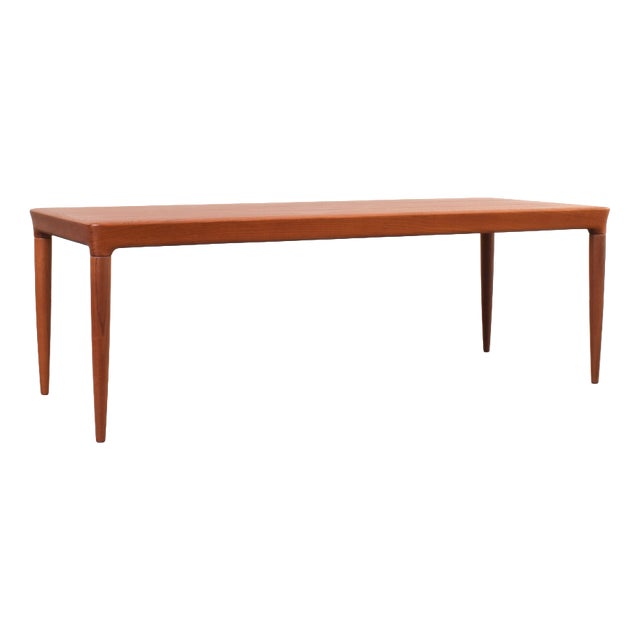 Mid-Century Danish Teak Coffee Table by Johannes Andersen for CFC Silkeborg, 1960s For Sale