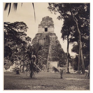 Hanna Seidel, Guatemalan Tikal, Black and White Photograph, 1960s For Sale