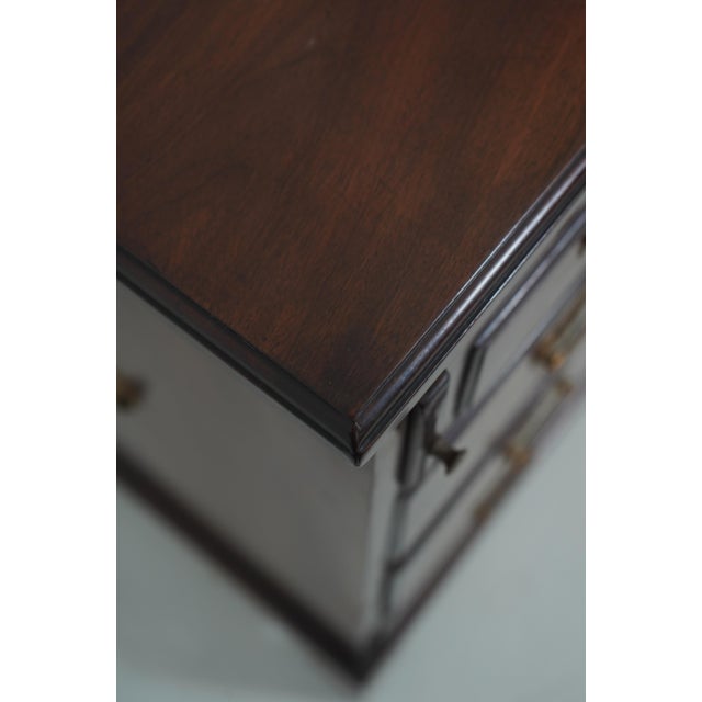 Brown Kittinger Wa 1031 Colonial Williamsburg Mahogany Bachelor Chest For Sale - Image 8 of 18