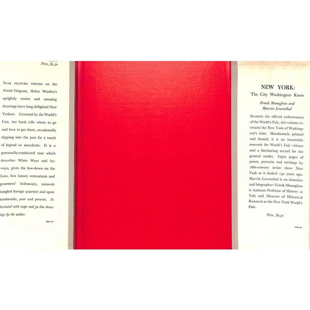 "Here Is New York a Gay Baedeker of Gotham" 1939 Worden, Helen For Sale - Image 10 of 12