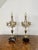 Victorian Brass and Marble Candelabras, 1860s, Set of 2 For Sale - Image 6 of 8