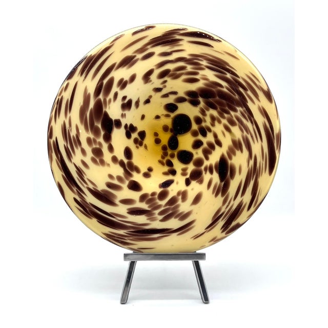 Vintage Bowls in Leopard Print on Opal Glass, 1970s, Set of 2 For Sale - Image 6 of 18