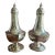 Early 20th Century R. Wallace & Sons Sterling Silver Salt and Pepper Shakers. Design Estimate Between the Arts & Crafts Movement & Art Deco. For Sale