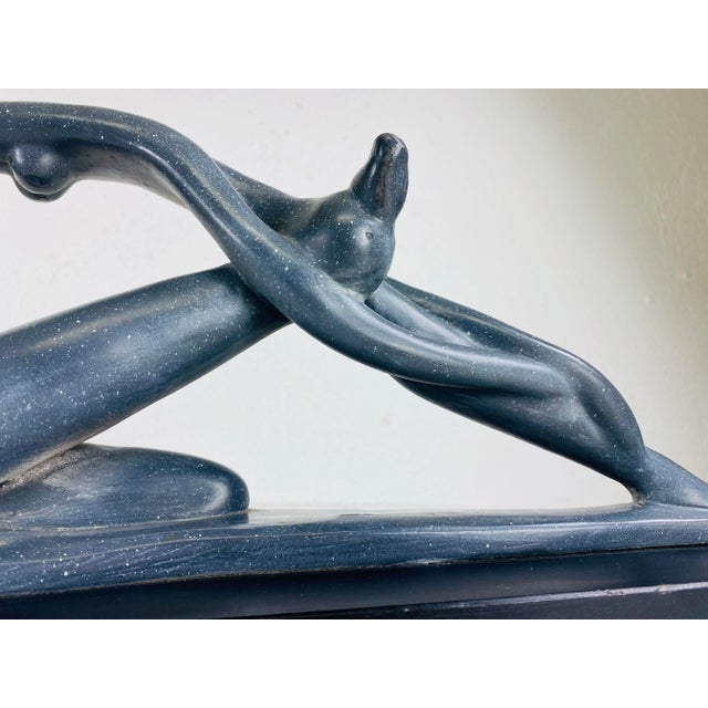 Mid Century Modern Austin Production’s Deco Inspired Female Nude Sculpture For Sale - Image 9 of 10