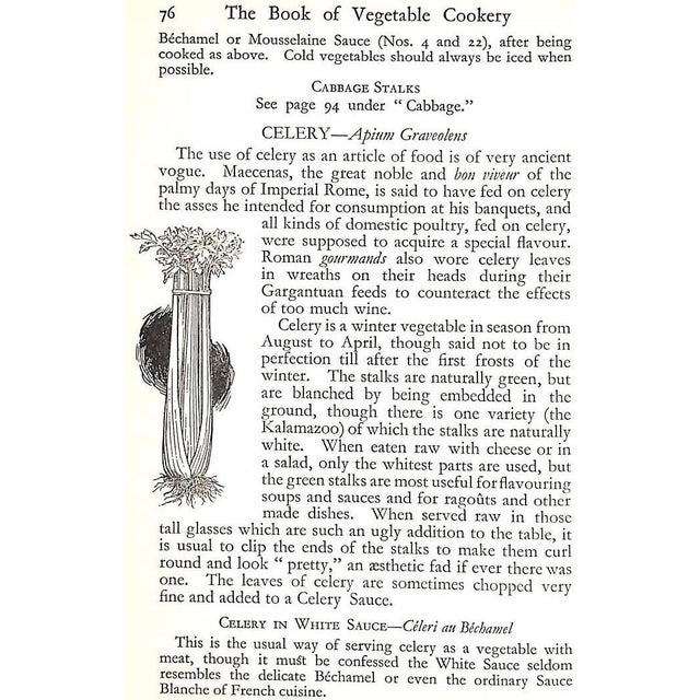"The Book of Vegetable Cookery Usual and Unusual" 1931 Sherson, Erroll For Sale - Image 11 of 12