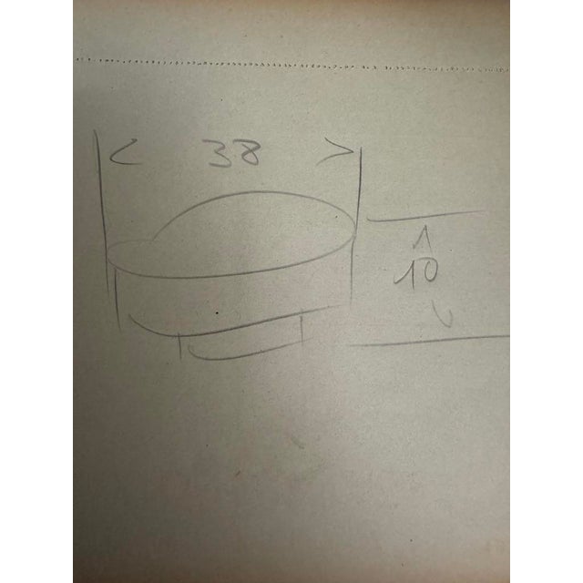 Glass Wall or Ceiling Light by Helena Tynell, 1970s For Sale - Image 7 of 8