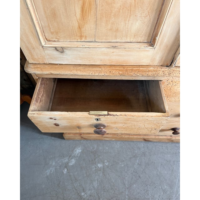 Antique English Linen Press For Sale - Image 16 of 18
