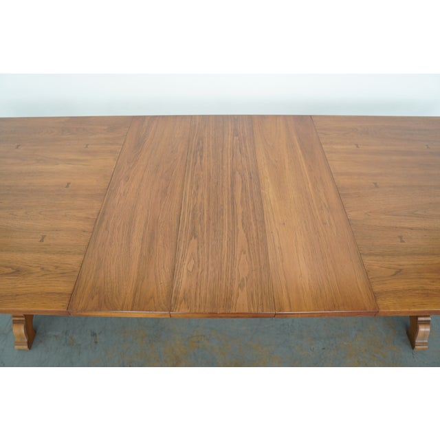 Vintage Double Pedestal Dining Table For Sale - Image 18 of 18