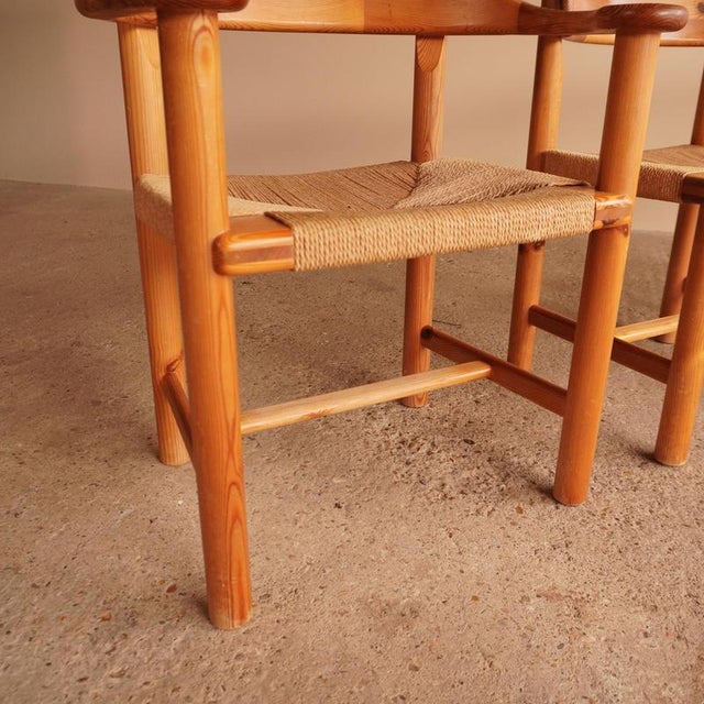 Rush Dining Chairs by Rainer Daumiller, Set of 4 For Sale - Image 4 of 18
