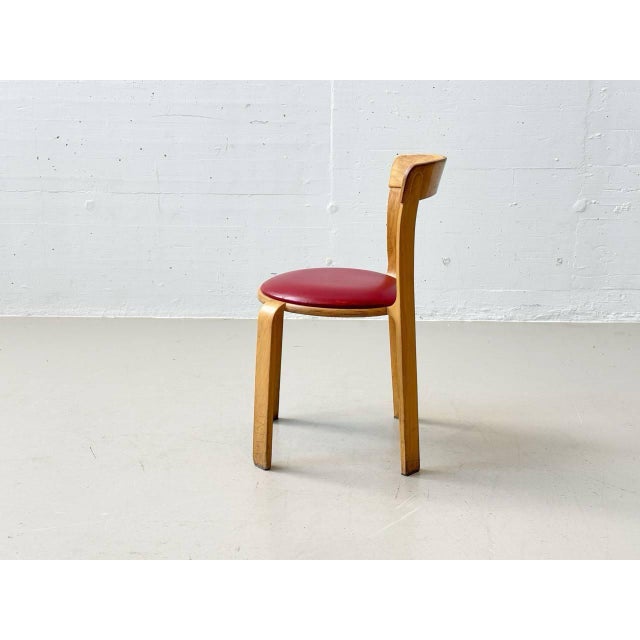 Brown Chair with Seat Cushion by Bruno Rey for Dietiker, 1970s For Sale - Image 8 of 16