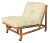 John Wisner for Ficks Reed Mid-Century Hollywood Regency Bamboo Rattan Lounge Chair, 1950s For Sale