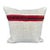 Turkish Hemp Pillow Cushion Natural Beige Red Cushion Cover 20"x20" For Sale