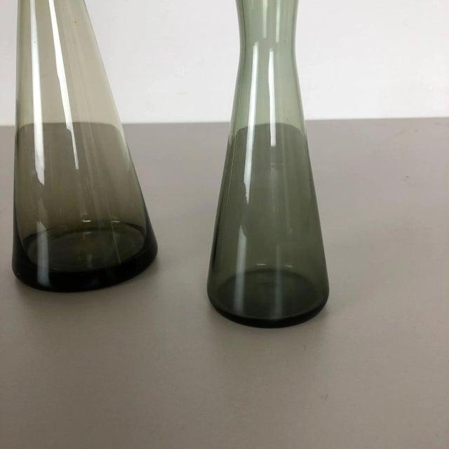 Vintage Turmalin Vases by Wilhelm Wagenfeld for WMF, Germany, 1960s, Set of 2 For Sale - Image 10 of 14