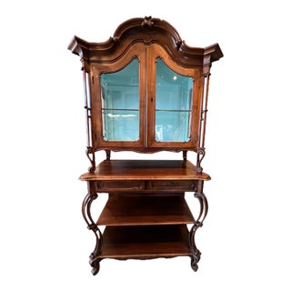 Late 19th Century Two-Part Queen Anne Style Étagère For Sale