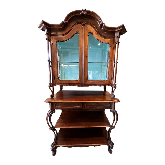 Late 19th Century Two-Part Queen Anne Style Étagère For Sale