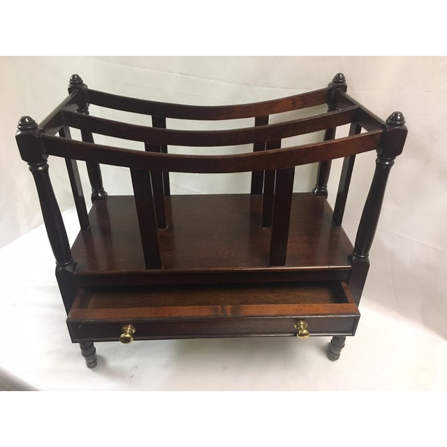 English Mahogany Canterbury For Sale - Image 11 of 11