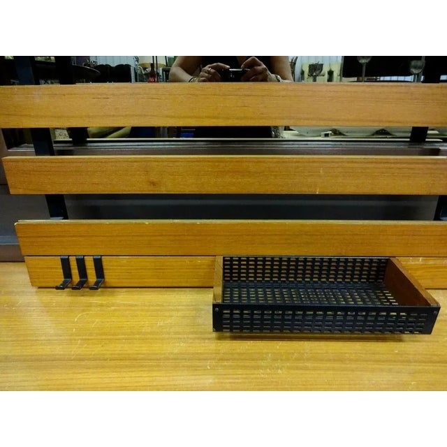 Wall-Mounted Coat Rack, 1963 For Sale - Image 4 of 8