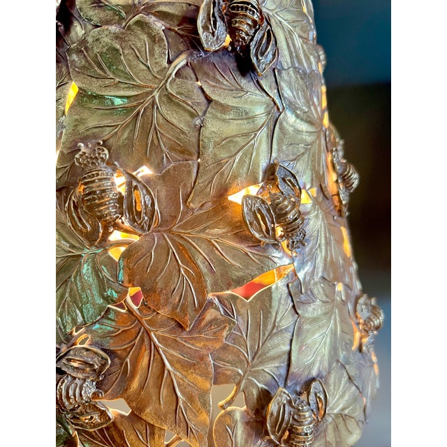 Mid-Century Modern Table Lamp in Brass For Sale - Image 3 of 10