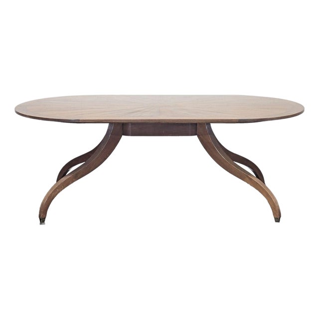 Rose Tarlow Oval Regency Dining Table For Sale