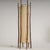 Wood Large Bamboo and Linen Floor Lamp by Louis Sognot, 1960s For Sale - Image 7 of 18