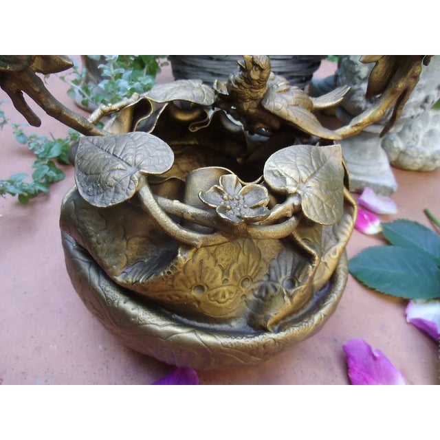 Antique Centerpiece in Copper, 1890s For Sale - Image 6 of 16