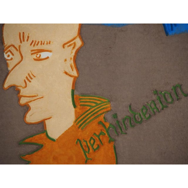 Jacques Villeglé, The Ironists, Original Aquatint For Sale - Image 6 of 9