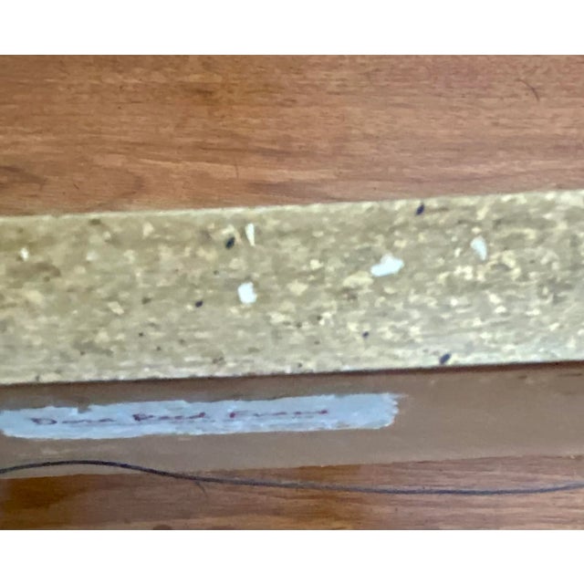 1970s 1970s American Watercolor Rural Pastoral Landscape Signed Dora Reed Evans For Sale - Image 5 of 9