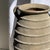 Large Ovoid Vase with Double Handles and Raised Grey-Beige Ridges, 1980s For Sale - Image 6 of 11
