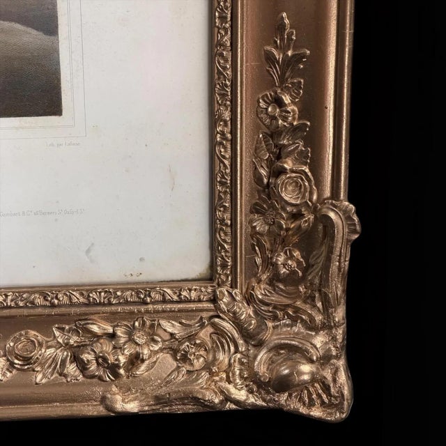 Léopold Robert, L’Improvisateur, 1845, Glass & Wood & Paper For Sale - Image 8 of 14